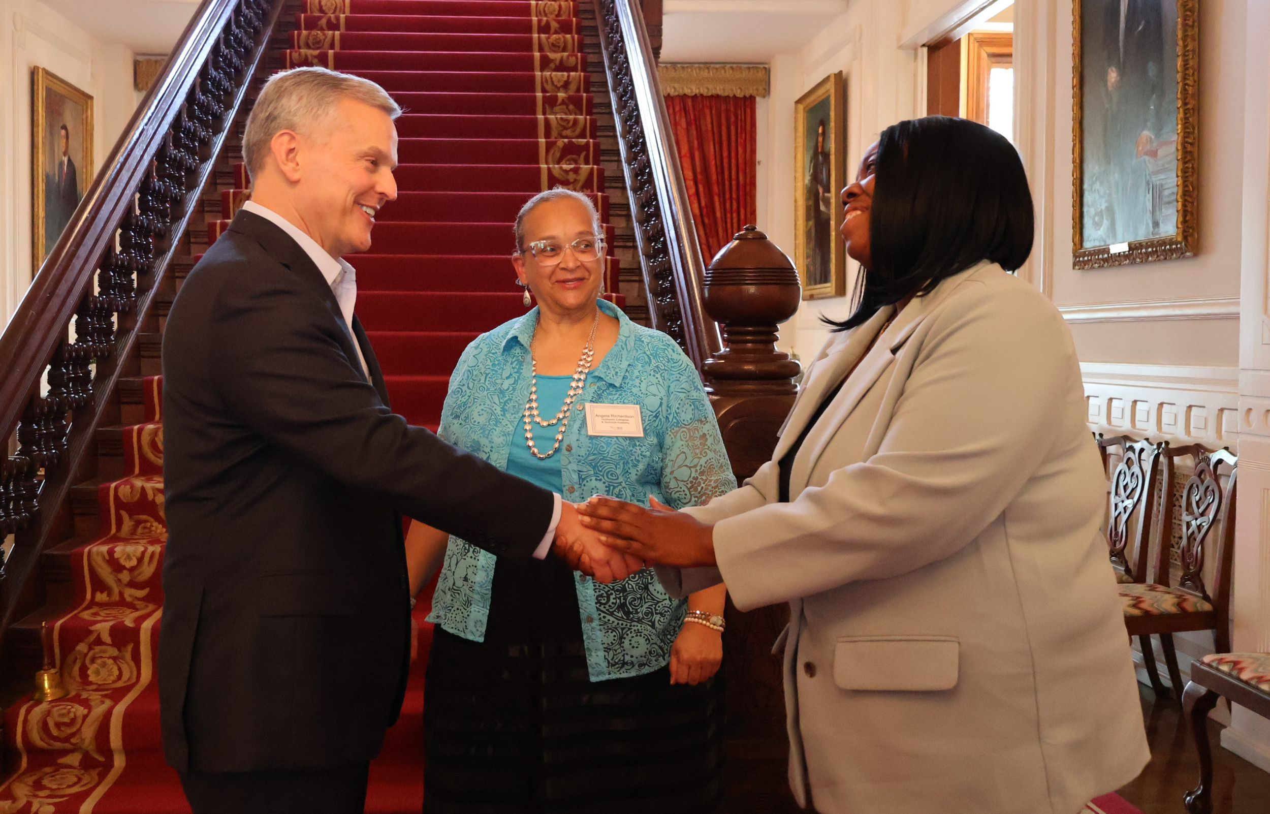 Ebony Watts and Governor Stein
