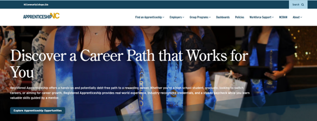 ApprenticeshipNC Web Site