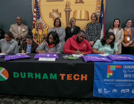 Durham CCSA Signing